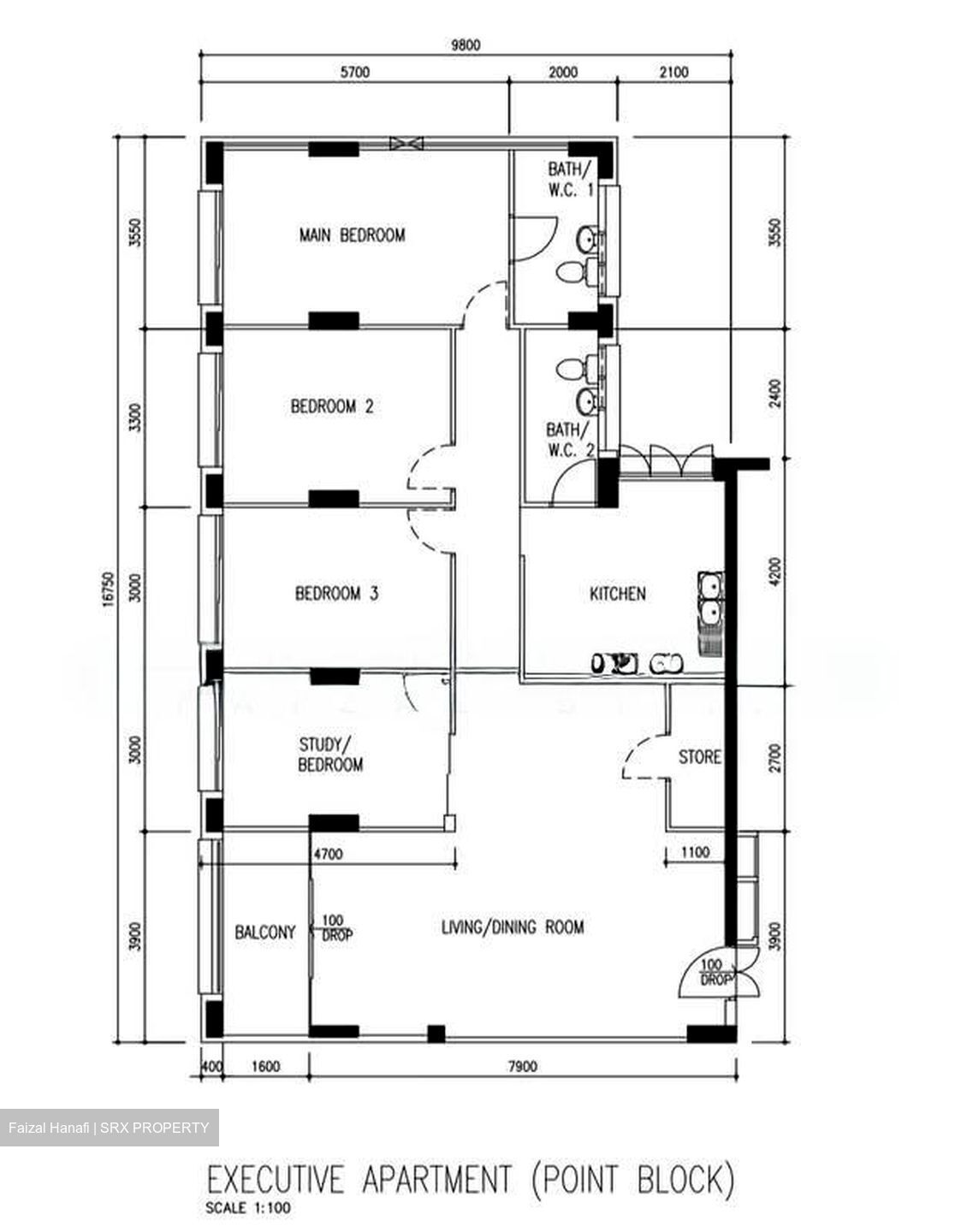 Blk 311 Tampines Street 33 (Tampines), HDB Executive #568155281